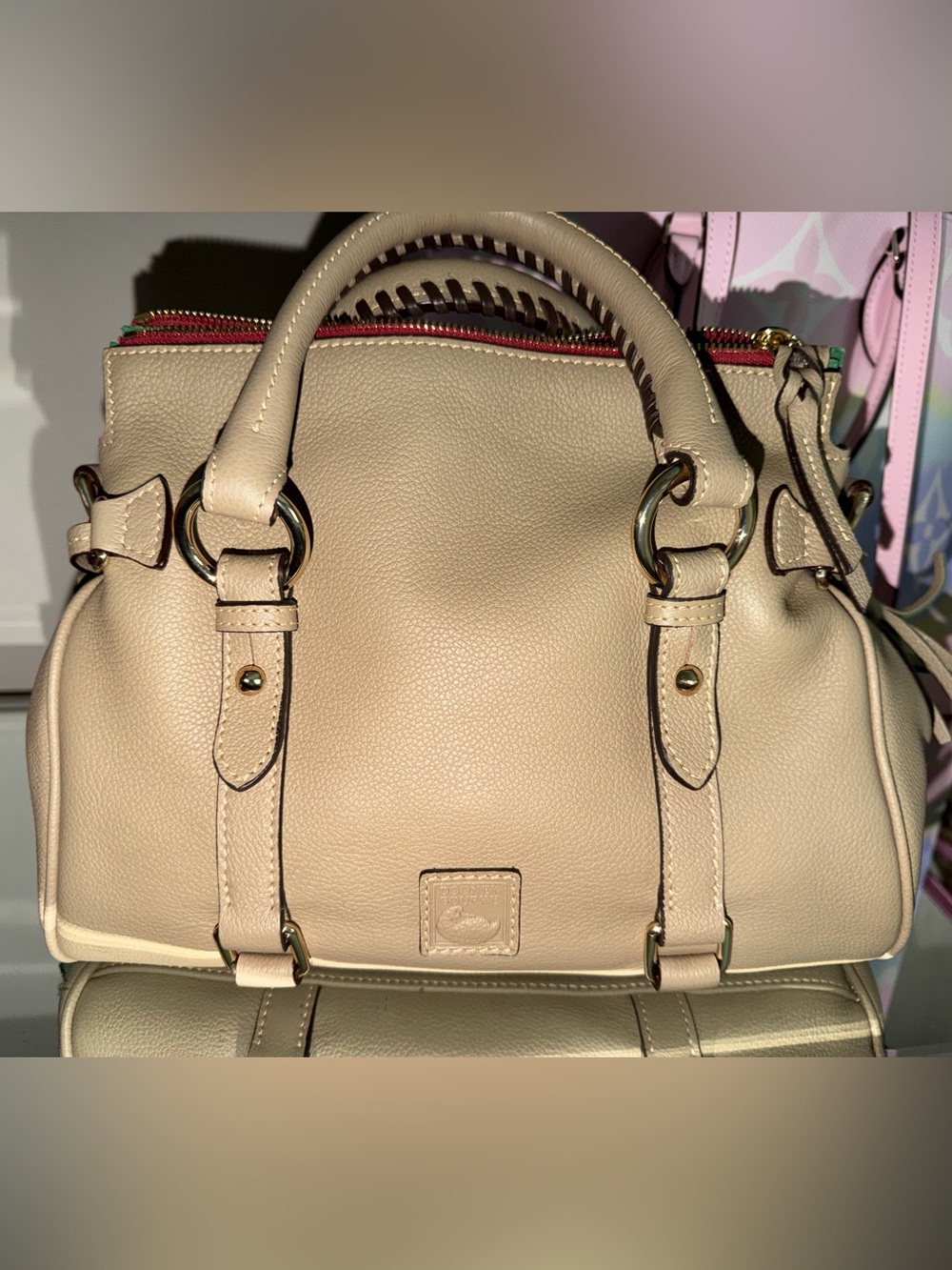 Dooney & Bourke Florentine Medium Satchel With Dustbag & Strap